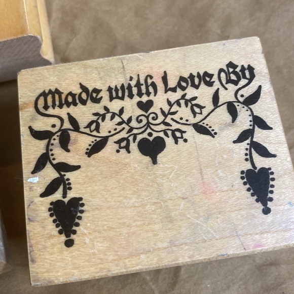 Bundle Wooden Ink Stamps - Picture 7 of 7